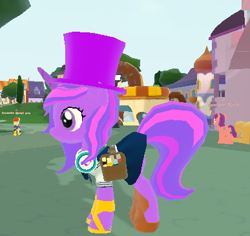 Size: 387x365 | Tagged: safe, oc, oc only, oc:wonder sparkle, 3d, fashion style, legends of equestria, steel her look