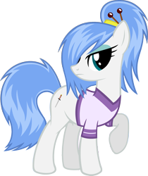 Size: 1367x1624 | Tagged: safe, artist:tsabak, derpibooru import, oc, oc:asami-tyna, earth pony, pony, clothes, female, mare, solo, vector