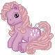 Size: 79x80 | Tagged: safe, artist:katcombs, lickety split, g1, base used, pixel art, simple background, solo, transparent background