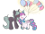 Size: 1600x1200 | Tagged: safe, artist:rubyg242, derpibooru import, princess flurry heart, oc, oc:shimmering glow, alicorn, pony, unicorn, adult, balloon, blushing, canon x oc, couple, eyes closed, female, flurryglow, glowing horn, husband and wife, kissing, magic, male, married couple, multiple pregnancy, offspring, offspring shipping, older, older flurry heart, parent:king sombra, parent:radiant hope, parents:hopebra, pregnant, shipping, simple background, straight, transparent background