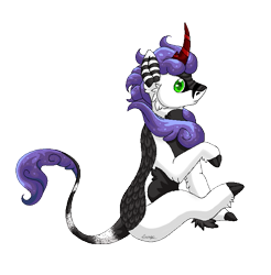 Size: 663x674 | Tagged: safe, artist:holyhell111, derpibooru import, oc, oc only, kirin, pony, zebra, simple background, solo, speciesbending, transparent background