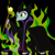 Size: 4096x4096 | Tagged: safe, artist:venaf, derpibooru import, pony, absurd resolution, atg 2018, clothes, female, fire, green fire, maleficent, mare, newbie artist training grounds, ponified, robe, staff, standing