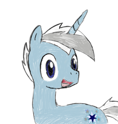 Size: 524x553 | Tagged: safe, artist:devanarcher101, oc, oc only, oc:infinity star, unicorn, male, solo