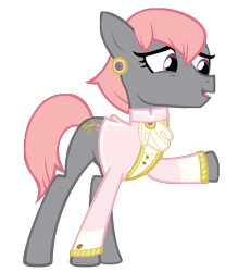 Size: 1884x2148 | Tagged: safe, artist:fluttershyelsa, prim hemline, rarity takes manehattan, clothes, open mouth, raised hoof, simple background, solo, transparent background, vector