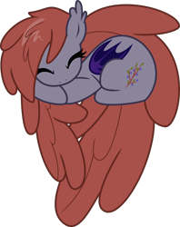 Size: 3184x4025 | Tagged: safe, artist:limedreaming, oc, oc only, oc:lukida, bat pony, pony, female, heart pony, mare, simple background, sleeping, solo, transparent background