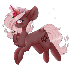 Size: 978x926 | Tagged: safe, artist:twinkepaint, oc, oc only, oc:crona, pony, unicorn, female, looking at you, mare, simple background, solo, transparent background