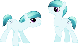 Size: 5764x3381 | Tagged: safe, artist:curvesandlines, derpibooru import, crystal arrow, crystal beau, crystal pony, pony, high res, male, self ponidox, simple background, solo, stallion, transparent background, vector