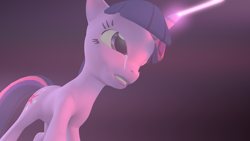 Size: 1920x1080 | Tagged: safe, artist:fnyorid, twilight sparkle, unicorn, 3d, angry, blender