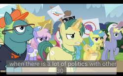 Size: 1920x1200 | Tagged: safe, screencap, pony, fame and misfortune, anti-rarity sign, meme, youtube caption