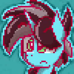 Size: 512x512 | Tagged: safe, artist:malphee, oc, oc only, pony, unicorn, male, pixel art, solo, stallion