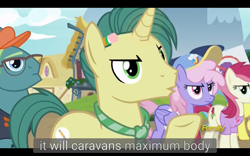 Size: 1920x1200 | Tagged: safe, screencap, pony, fame and misfortune, meme, youtube caption