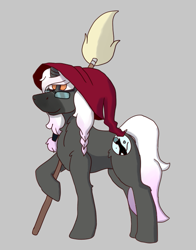 Size: 531x677 | Tagged: safe, artist:cloverpatch7, oc, oc only, unicorn, halloween, holiday, male, stallion, witch