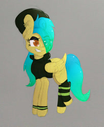 Size: 1024x1255 | Tagged: safe, artist:moonlightdisney5, derpibooru import, oc, oc:synchronize, pony, drawing, pony town, solo