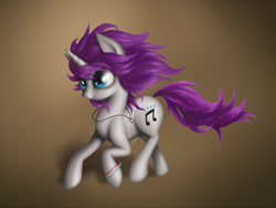 Size: 1600x1200 | Tagged: safe, artist:zetamad, oc, oc only, oc:star music, pony, unicorn, art trade, female, mare, smiling, solo