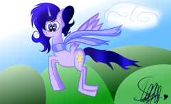 Size: 1400x853 | Tagged: safe, artist:wonderschwifty, derpibooru exclusive, derpibooru import, oc, oc:wonder sparkle, pony, flying