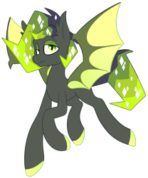 Size: 1445x1738 | Tagged: safe, artist:aegann, oc, oc only, bat pony, simple background, solo, transparent background