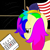 Size: 3000x3000 | Tagged: safe, artist:rainbowtashie, derpibooru import, oc, 9/11, calender, crying, flag, ponysona, remembrance, september 11th, solo, stars, usa flag