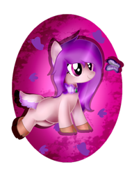 Size: 1024x1347 | Tagged: safe, artist:absolitedisaster08, derpibooru import, oc, oc only, butterfly, earth pony, pony, deer tail, female, mare, simple background, solo, transparent background