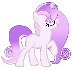 Size: 630x609 | Tagged: safe, artist:crystalponyart7669, derpibooru import, oc, oc:flurrybelle, pony, unicorn, female, mare, simple background, solo, transparent background