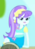 Size: 140x197 | Tagged: safe, screencap, aqua blossom, normal norman, eqg summertime shorts, equestria girls, steps of pep, background human, cropped