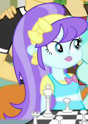 Size: 449x632 | Tagged: safe, screencap, aqua blossom, better together, equestria girls, a queen of clubs, cropped