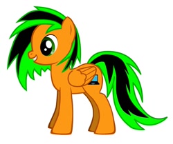 Size: 960x804 | Tagged: safe, oc, oc only, oc:neon night, pegasus, pony, simple background, solo, white background