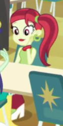 Size: 143x285 | Tagged: safe, screencap, rose heart, better together, equestria girls, a queen of clubs, cropped