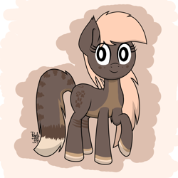Size: 1600x1600 | Tagged: safe, artist:kimjoman, oc, oc only, pony, cat paws, cute, looking at you, ponified, solo