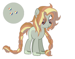 Size: 1656x1297 | Tagged: safe, artist:antiwalkercassie, derpibooru import, oc, earth pony, pony, female, mare, offspring, parent:jeff letrotski, parent:rainbow dash, simple background, solo, transparent background