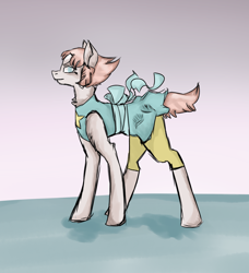 Size: 2368x2592 | Tagged: safe, artist:meanaa, pony, pearl (steven universe), ponified, solo, steven universe