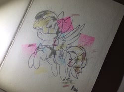 Size: 1080x805 | Tagged: safe, artist:pinkflutter, songbird serenade, pony, my little pony: the movie, sketch, solo, traditional art