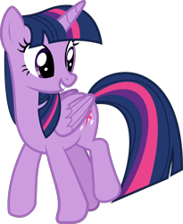 Size: 4122x5022 | Tagged: safe, artist:causenpc, twilight sparkle, twilight sparkle (alicorn), alicorn, pony, uncommon bond, .ai available, absurd resolution, female, mare, simple background, solo, transparent background, vector