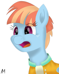 Size: 1200x1500 | Tagged: safe, artist:afterman, windy whistles, pony, clothes, cute, freckles, jacket, open mouth, simple background, solo, transparent background, windybetes