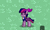 Size: 524x319 | Tagged: safe, derpibooru import, twilight sparkle, changedling, changeling, pony, antlers, changedlingified, changelingified, grass, pony town, species swap