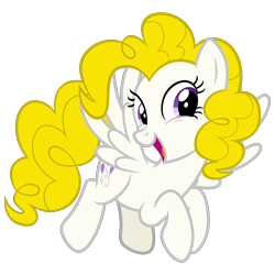 Size: 3000x3000 | Tagged: safe, alternate version, artist:cheezedoodle96, surprise, pegasus, pony, g1, .svg available, female, flying, g1 to g4, generation leap, looking at you, mare, simple background, solo, svg, transparent background, vector