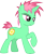 Size: 2109x2597 | Tagged: safe, artist:lightning stripe, derpibooru exclusive, derpibooru import, oc, oc only, oc:flowerlocks, pony, unicorn, cutie mark, eyelashes, female, green, green coat, horn, magenta, magenta eyes, mare, short hair, short mane, short tail, show accurate, simple background, solo, spiky hair, spiky mane, transparent background