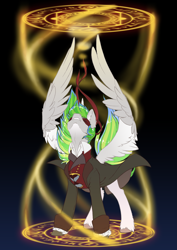 Size: 2121x3000 | Tagged: safe, artist:arctic-fox, derpibooru import, oc, oc:tree time, alicorn, alicorn oc, clothes, spell