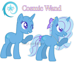 Size: 1540x1425 | Tagged: safe, artist:saltylittlemidget, derpibooru import, oc, pony, magical lesbian spawn, offspring, parent:starlight glimmer, parent:trixie, parents:startrix