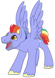 Size: 983x1380 | Tagged: safe, artist:darkodraco, bow hothoof, pegasus, pony, bowabetes, cute, male, open mouth, simple background, smiling, solo, spread wings, stallion, transparent background, unshorn fetlocks, wings