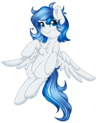 Size: 1024x1272 | Tagged: safe, artist:sketchyhowl, oc, oc only, oc:wave, pegasus, pony, female, mare, simple background, solo, transparent background