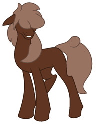 Size: 650x826 | Tagged: safe, artist:piñita, derpibooru import, oc, oc only, oc:bystro, earth pony, pony, blank flank, blind, cyrillic, hidden eyes, simple background, solo, vector, white background