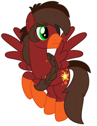 Size: 1192x1556 | Tagged: safe, artist:piñita, derpibooru import, oc, oc only, oc:sun burns, pegasus, pony, male, simple background, solo, vector, white background