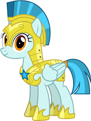 Size: 6000x7987 | Tagged: safe, alternate version, artist:pirill, derpibooru import, guardian angel (character), pony, .ai available, absurd resolution, armor, clothes, female, guardsmare, mare, royal guard, show accurate, simple background, solo, transparent background, vector