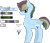 Size: 1024x884 | Tagged: safe, artist:chrissydrawscz, derpibooru import, oc, oc only, oc:cloudius featherrain, pegasus, pony, color palette, jewelry, male, necklace, offspring, parent:rainbow dash, parent:soarin', parents:soarindash, simple background, solo, stallion, transparent background, unshorn fetlocks