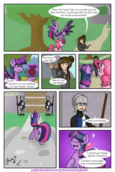 Size: 1200x1800 | Tagged: safe, artist:yogfan, pinkie pie, twilight sparkle, twilight sparkle (alicorn), alicorn, pony, comic:but i do now, comic, crossover, hylian, the legend of zelda