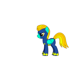 Size: 830x650 | Tagged: safe, artist:katmares, derpibooru import, lightning dust, clothes, simple background, solo, transparent background, uniform, wonderbolts uniform