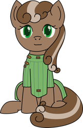 Size: 778x1200 | Tagged: safe, artist:lucern, oc, oc only, oc:chivalric ward, earth pony, pony, 2018 community collab, derpibooru community collaboration, simple background, sitting, solo, transparent background