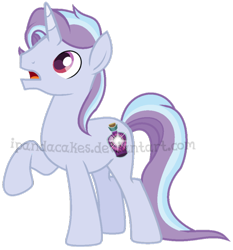 Size: 624x670 | Tagged: safe, artist:ipandacakes, oc, oc only, oc:tyro, pony, unicorn, magical lesbian spawn, male, offspring, parent:starlight glimmer, parent:trixie, parents:startrix, raised hoof, simple background, solo, stallion, transparent background, watermark