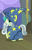 Size: 269x416 | Tagged: safe, derpibooru import, screencap, sandbar, earth pony, pony, horse play, clothes, cropped, fake beard, fake horn, hat, robe, solo, star swirl the bearded costume, wizard hat