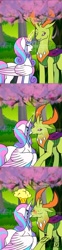 Size: 1024x4099 | Tagged: safe, artist:dark-x-light, princess flurry heart, thorax, changedling, changeling, pony, explosion, female, flurrax, king thorax, kissing, magic, male, older, shipping, straight, watermark